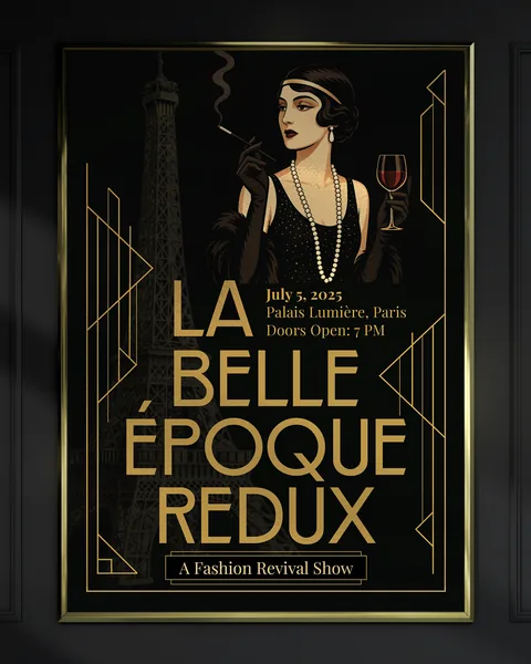 La Belle Époque Redux poster