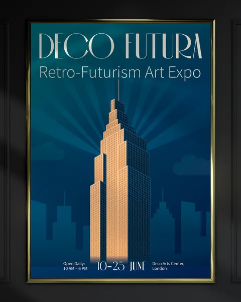 Deco Futura poster