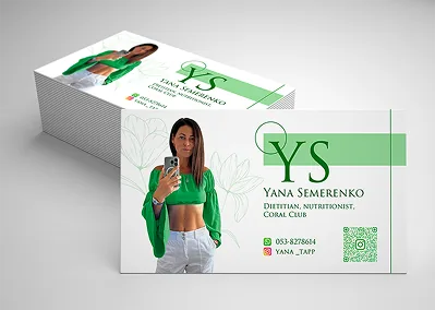 Yana Semerenko business card