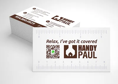 Handy Paul business card